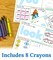 Key Education Write On Wipe Off Reading and Writing Practice With Sight Words, Dry Erase Boards With Vocabulary Toddler Activities Ages 4 and Up, Preschool and Kindergarten Phonics